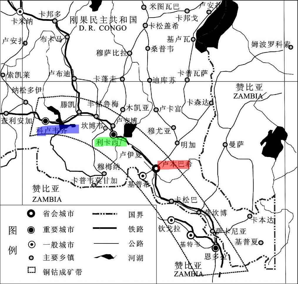卢本巴希的地理位置